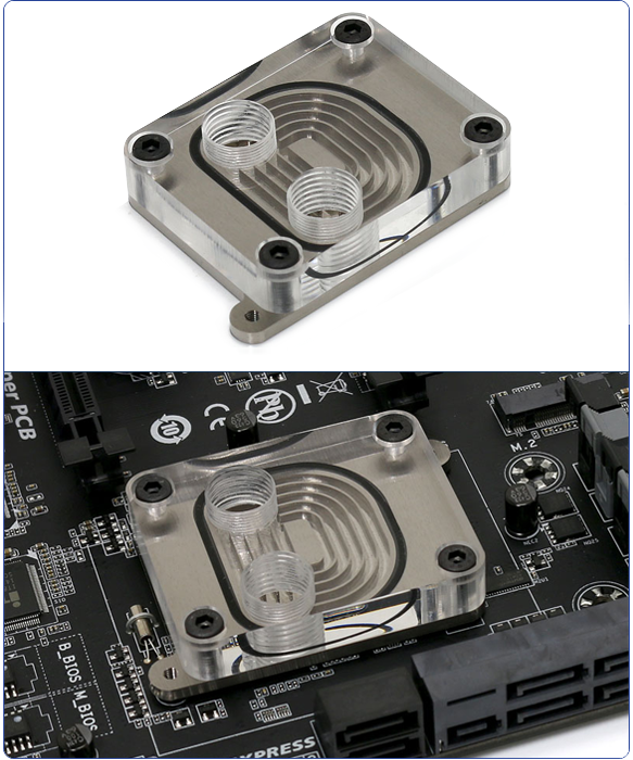 Wasserkühler für Gigabyte Z97X UD3H