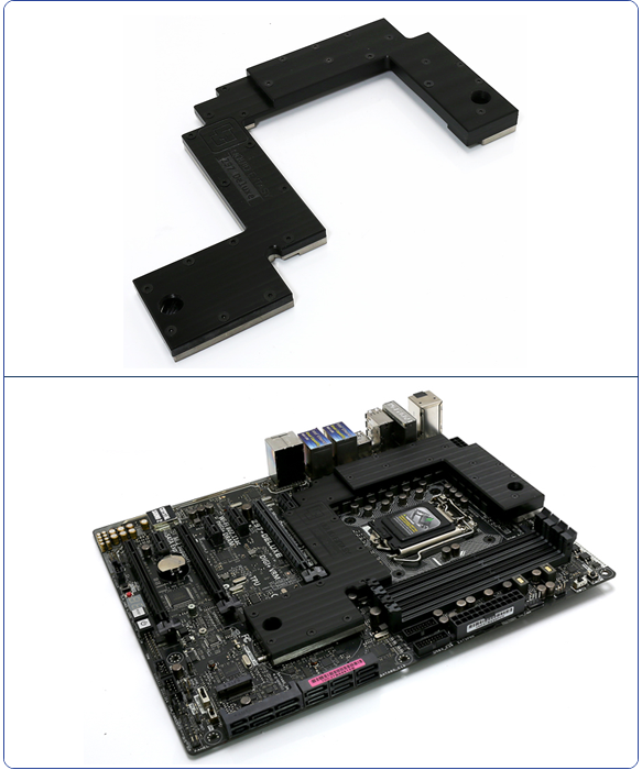 Asus Z97 Deluxe Wasserkühler